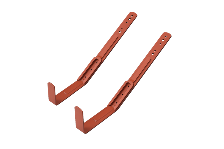 TJB GLIDSKYDD PAR för PLÅTTAK T-röd