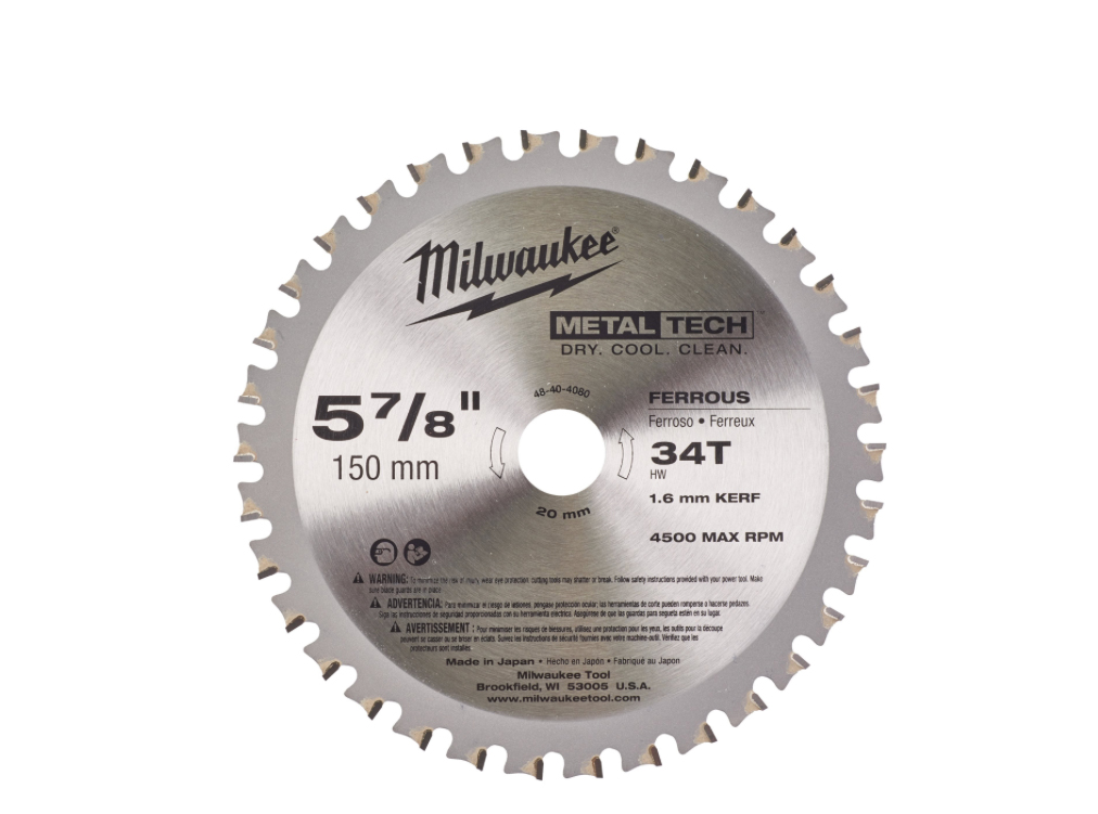 Milwaukee Cirkelsågklinga META LL 150/20/34T