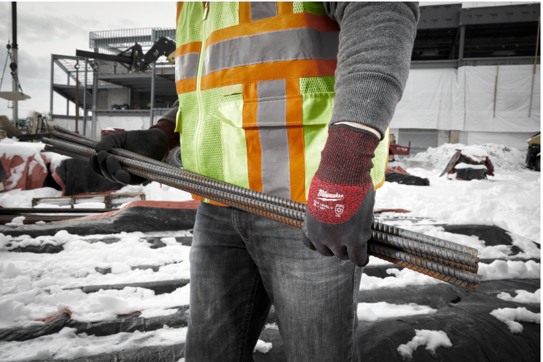 Milwuakee Handskar Vinter Skärskydd 1 Large/9 (1Par) - Bild 3